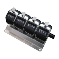 京北計器工業 数取器 4連 カウンター 24-6265-02 HM404-4 FCG687D-24-6265-02