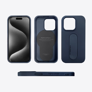 momo stick iPhone 15 Plus用Mag Grip フラットケース ディープパープル MMS25314I15PL-イメージ11