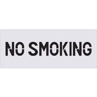 アイマーク ステンシル NO SMOKING プレートサイズ500×200mm FC855JC-4341732
