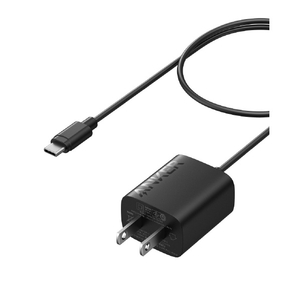 Anker Charger(12W, Built-In 1．5m USB-C ケーブル) ブラック A2059N11-イメージ1
