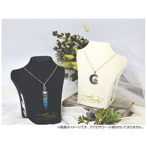 タカ印 ササガワ/オリジナルワークス 組立式ネックレススタンド ホワイト 3台入 FC112NX-44-5810-イメージ3