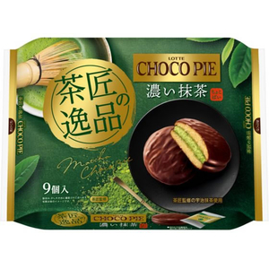 ロッテ チョコパイ パーティーパック [茶匠の逸品 濃い抹茶] FCE283M-イメージ1