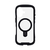 Hamee iPhone17用 MAGSYNQ強化ガラスクリアケース IFACE REFLECTION ブラック 41-183155-イメージ1