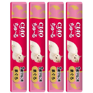 いなば CIAO ちゅーる 1歳までの子ねこ用 まぐろ 14g×4P FCF647N-イメージ2