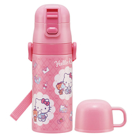 スケーター 子供用2WAYボトル ハローキティ おしゃれガール SKCP3KTｵｼﾔﾚｶﾞ-ﾙ
