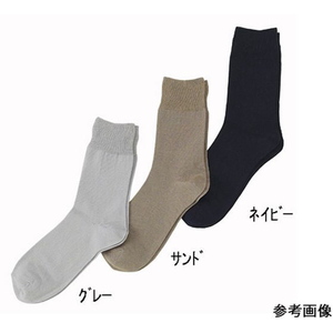 神戸生絲 ゴムなしソックス 紳士 春夏用 ネービー FCF367K-7-1621-08-イメージ5