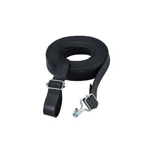 トラスコ中山 TRUSCO　ゴムロープ金具付き　Wフックバックル付　20mmX3．0m　1本 GR-2030KW-1-イメージ1