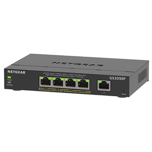 NETGEAR PoE+対応 (63W)ギガ5ポｰトアンマネｰジプラススイッチ GS305EP-100JPS-イメージ3