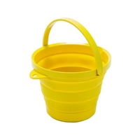 トラスコ中山 折りたたみバケツ イエロー 8L FC623JL-1148483