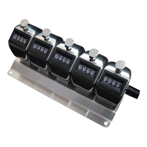 京北計器工業 数取器 5連 カウンター 24-6265-03 HM404-5 FCG687N-24-6265-03-イメージ1