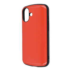レイアウト iPhone 16 Plus用Like standard ProCa 耐衝撃 バンパー 超厚ハイブリッドケース レッド RT-P48AC3/R-イメージ1
