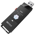 BUFFALO USB3．2(Gen1) ポータブルSSD(1TB) ブラック SSD-PUTVB1.0U3-B