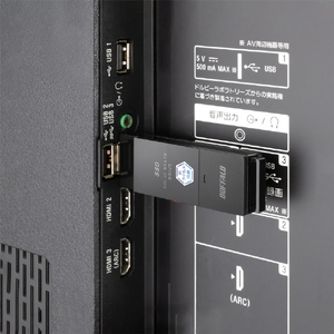 BUFFALO USB3．2(Gen1) ポータブルSSD(1TB) ブラック SSD-PUTVB1.0U3-B-イメージ2