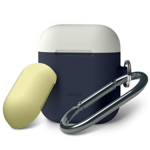 elago AirPods用シリコンケース elago ジーンインディゴ1 EL_APDCSSCDH_J1-イメージ1