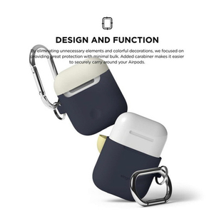 elago AirPods用シリコンケース elago ジーンインディゴ1 EL_APDCSSCDH_J1-イメージ3