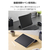 エレコム 13インチiPad Pro(M4)用 フラップケース 薄型軽量 ファブリック 背面クリア ブラック TB-A25PLWVCBK-イメージ6