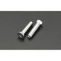 エスコ 皿頭エンドストップ ステンレス製 M6×30mm FCY8550-EA638SJ-3