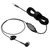 エレコム テレビ用耳栓タイプヘッドフォン(片耳) AFFINITY SOUND ブラック EHP-TV10CM3BK-イメージ1