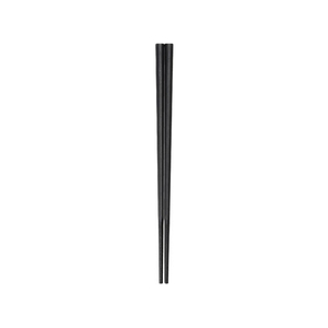 曙産業 10角 ぐる麺箸 23cm 黒 FC63565-GM-4004-イメージ1