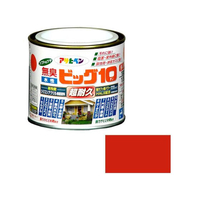 アサヒペン 水性ビッグ10多用途 1／5L 201 赤 FC112PP