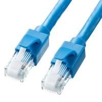 サンワサプライ カテゴリ6A LANケーブル(10m) ブルー KB-T6ATS-10BL