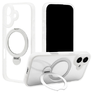 ラスタバナナ iPhone 17用ZEROSAFE 極 回転スタンド 磁力充電対応 ホワイト 8893IP5AZSWH