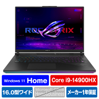 ASUS ノートパソコン ROG Strix SCAR 16 G634JYR オフブラック G634JYRI94R4090