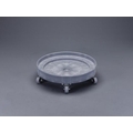エスコ ドラム缶ドーリー ポリプロピレン製 φ610mm FCX9881-EA520W-4
