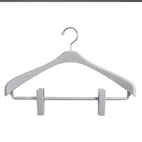 シンコハンガー モノクローゼット スーツハンガースリムクリップ2本組 ﾓﾉｸﾛ-ｾﾞﾂﾄｽ-ﾂﾊﾝｶﾞ-ｽﾘﾑｸﾘﾂﾌﾟ