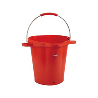 Vikan ヴァイカン ハイジーンバケット 蓋 56934 レッド 20L FC803LX-8218980
