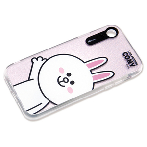 LINE FRIENDS iPhone XR用ケース LIGHT UP CASE ベーシック コニー KCL-LBA006-イメージ2