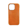 ABBI SIGNATURE iPhone 13 Pro用ケース イタリアンレザーバックカバー PIERROT LUX タン ABS22318I13P