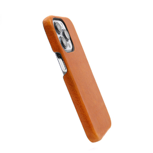 ABBI SIGNATURE iPhone 13 Pro用ケース イタリアンレザーバックカバー PIERROT LUX タン ABS22318I13P-イメージ3