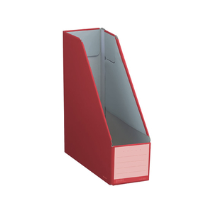 コクヨ ファイルボックス〈NEOS〉スタンド A4タテ カーマインレッド F030943-ﾌ-NEL450R-イメージ1