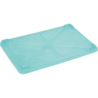 江部松商事 EBM/PP 半透明カラー番重 蓋 小 グリーン(サンコー製) FC202LC-1084520