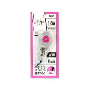 プラス 修正テープ ホワイパーサーラ 6mm ピンク FCA8635-51-552/WH-1806-イメージ2