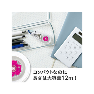プラス 修正テープ ホワイパーサーラ 6mm ピンク FCA8635-51-552/WH-1806-イメージ5