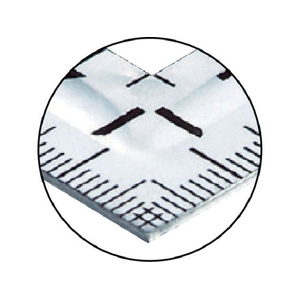 シンワ測定 曲尺小型 溝付ステン30cm×15cm 表裏同目 330165151.1±0.2mm FC793JL-4326741-イメージ2