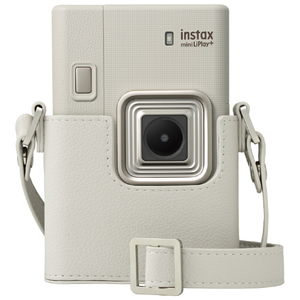 富士フイルム instax mini Liplay+ケース サンドベージュ INSLIPLAYPLUSCAMERACASEBG-イメージ3