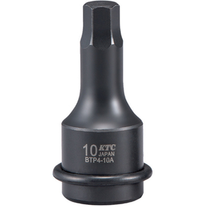 KTC １２．７ｓｑ．　インパクトレンチ用ヘキサゴンレンチ　対辺寸法６ｍｍ　全長６０ｍｍ BTP4-06AP-イメージ1