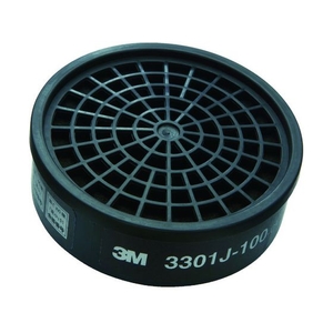 3M 有機ガス用吸収缶 3301J-100 3301J-100 FC745VM-4028406-イメージ1