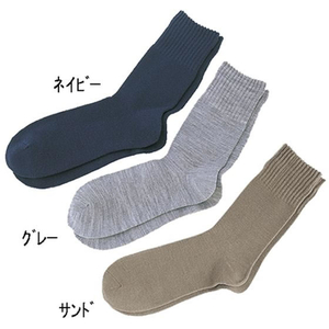 神戸生絲 ゴムなしソックス 紳士 秋冬用 サンド FCF369K-7-1623-07-イメージ4