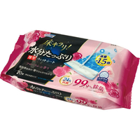 Ｌｉｆｅ－ｄｏ．Ｐｌｕｓ クリンクル 床キラリ 水分たっぷり フローリング 厚手ウェットシート フローラル FCJ326C