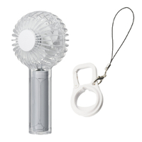 ドウシシャ 大風量クリアハンディファン+ ホワイト FSB-54BWH