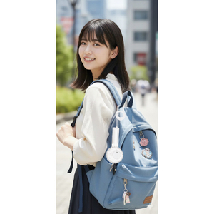 ドウシシャ 大風量クリアハンディファン+ ホワイト FSB-54BWH-イメージ5