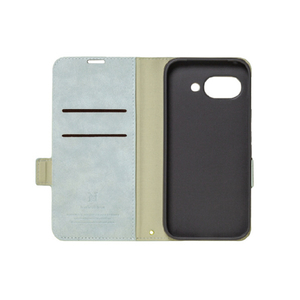 NATURAL design Google Pixel 9a用手帳型ケース STYLE NATURAL ブルーグレー GP9A-VS10-イメージ3