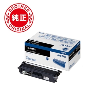 ブラザー トナーカートリッジ ブラック JUSTIO TN491BK-イメージ1