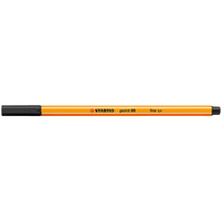 スタビロ 水性サインペン ポイント88 細字 0.4mm ブラック FC121MS-88-46
