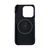 ABBI SIGNATURE iPhone 16 Pro用LISCIO イタリアンレザー MagSafe対応バックカバー ネイビー ABS27319I16PR-イメージ3