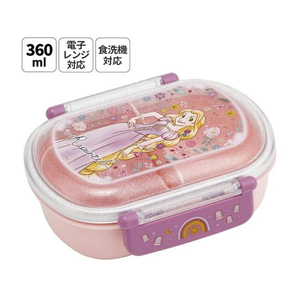 スケーター ふわっとタイトランチボックス ラプンツェル26 360mL FCF057P-QAF2BA-イメージ1